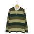 エディーバウアー Eddie Bauer ボーダー ラガーシャツ メンズ import:M