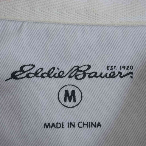 エディーバウアー Eddie Bauer ボーダー ラガーシャツ メンズ import:M