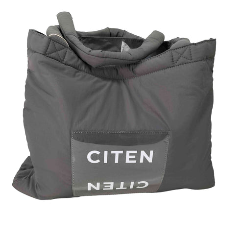 シテン CITEN パデッド クリア ロゴ トートバッグ レディース FREE