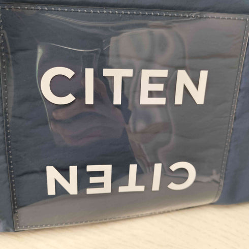シテン CITEN パデッド クリア ロゴ トートバッグ レディース FREE