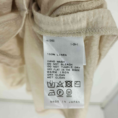 イエナ IENA 20SS リネン スリット ノースリーブ プルオーバー レディース FREE