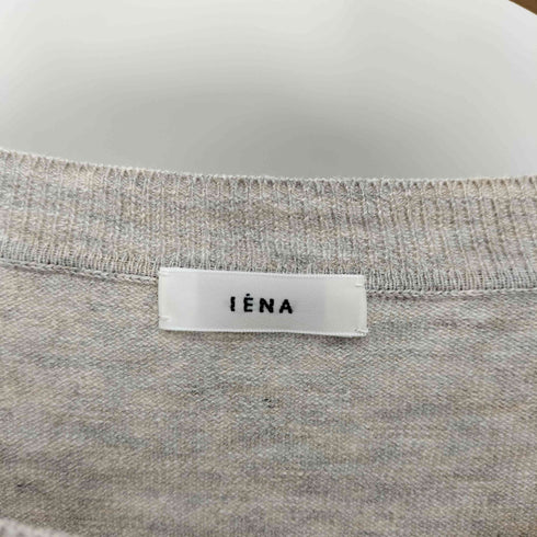 イエナ IENA 22SS コットン 麻 クルーネック プルオーバー レディース FREE