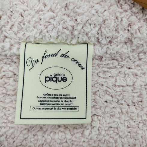 ジェラートピケ gelato pique ロゴデザイントップス レディース
