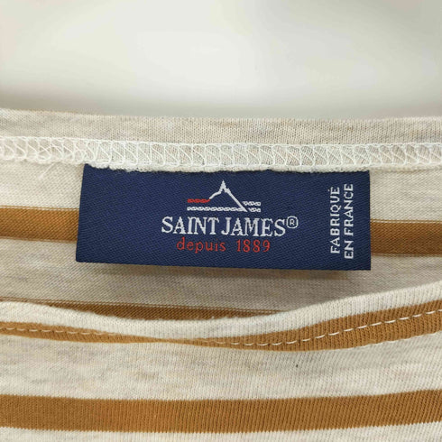 セントジェームス SAINT JAMES フランス製 ボーダー ボートネック Tシャツ レディース F:3