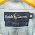 ラルフローレン RALPH LAUREN 90S USA製 ロゴ刺繍 BDシャツ メンズ import:M