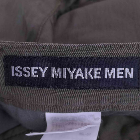 イッセイミヤケメン ISSEY MIYAKE MEN 14AW 黒タグ リヨセル スリム カーゴパンツ メンズ JPN:2