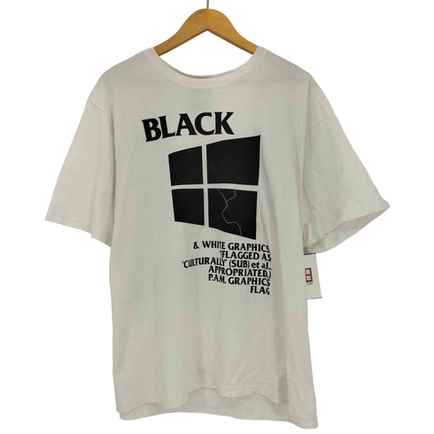 パム PAM BLACK WINDOWS Short Sleeve Tee メンズ JPN:XL