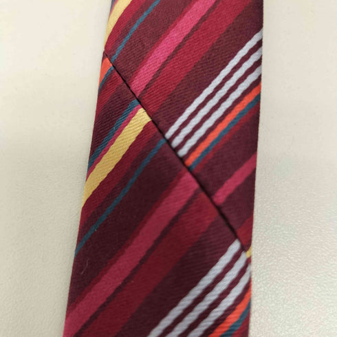 ポールスミス Paul Smith マルチカラー ストライプ ネクタイ メンズ