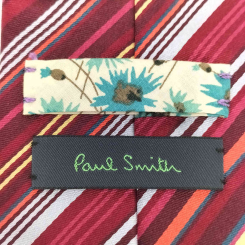ポールスミス Paul Smith マルチカラー ストライプ ネクタイ メンズ