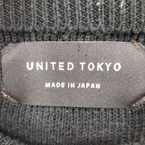 ユナイテッドトウキョウ UNITED TOKYO 22AW スリット リバー モヘア ニット レディース ONE SIZE