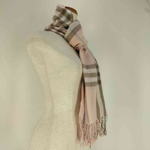 バーバリーロンドン BURBERRY LONDON シャドーホース ノバチェック フリンジストール レディース