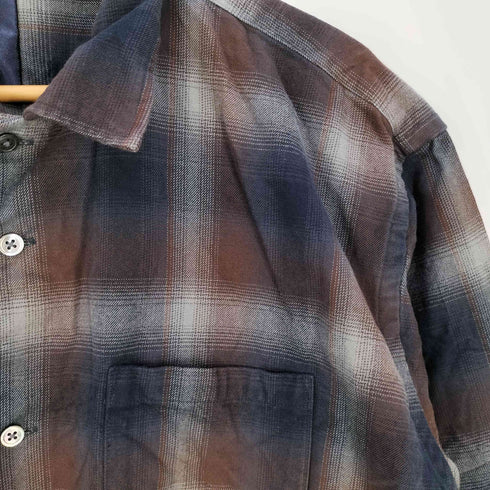ビームス サーフアンドスケートエスエスゼット SSZ Rapture Ombre Shirt オンブレチェック シャツ メンズ JPN:S