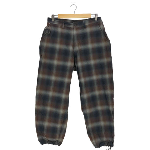 ビームス サーフアンドスケートエスエスゼット SSZ Rapture Ombre Pants オンブレチェック パンツ メンズ JPN:S