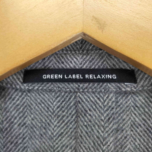 ユナイテッドアローズグリーンレーベルリラクシング UNITED ARROWS green label relaxing ウール混 2B テーラードジャケット メンズ JPN:46