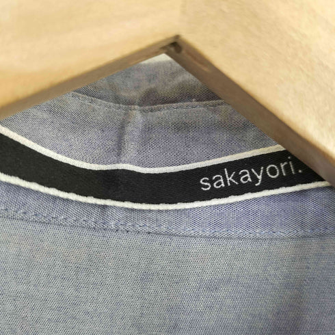 サカヨリ sakayori フリルシャツ レディース JPN:38 38