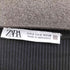 ザラ ZARA ポケットコントラストミディワンピース レディース USA S