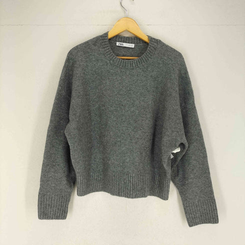 ザラ ZARA SOFT プレーン ニット セーター レディース import:S