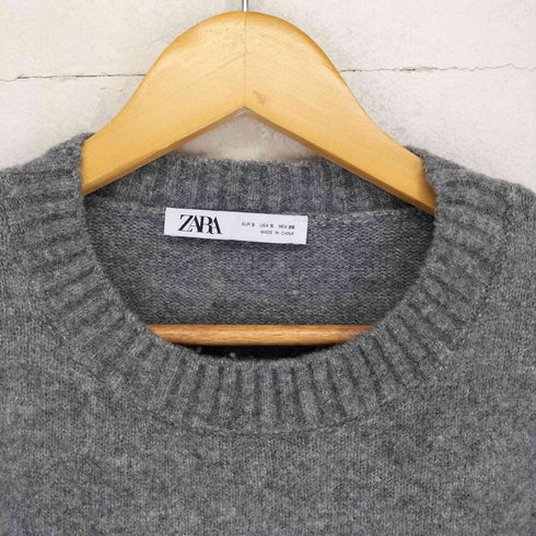 ザラ ZARA SOFT プレーン ニット セーター レディース import:S