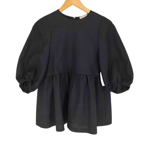 ユナイテッドアローズ UNITED ARROWS 23SS ジャカードペプラム半袖ブラウス レディース JPN:36