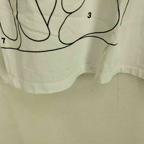 エムエムシックスメゾンマルジェラ MM6 Maison Margiela 19ss COLORING PICTURE TEE レディース S