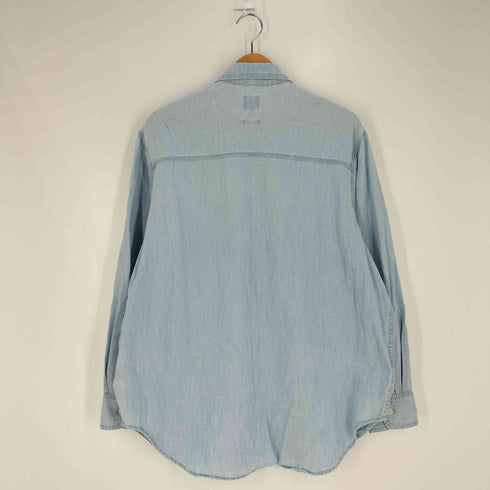 ギャップ Gap The BIG Shirt ザ ビッグ シャツ シャンブレーシャツ レディース import:S