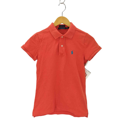 ラルフローレン RALPH LAUREN THE SKINNY POLO ポニー刺繍 ポロシャツ レディース import:XS
