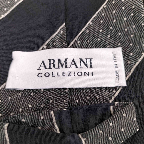 アルマーニコレツィオーニ ARMANI COLLEZIONI ストライプ柄ネクタイ メンズ