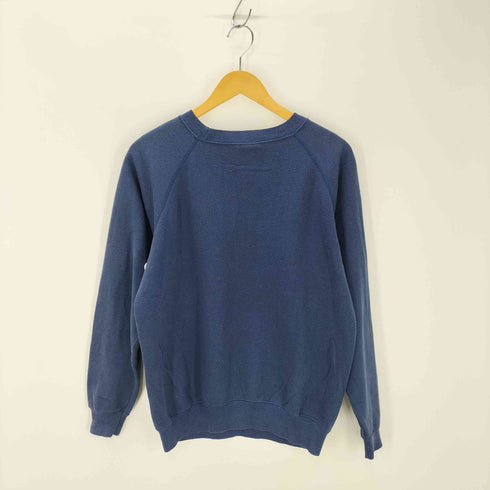 ヘインズ Hanes 80s usa製 ラグランスリーブ プリント クルーネック スウェット メンズ JPN:M