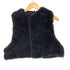 ハイク HYKE 24AW FAUX SHEARLING CROPPED VEST レディース OSFA