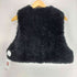 ハイク HYKE 24AW FAUX SHEARLING CROPPED VEST レディース OSFA