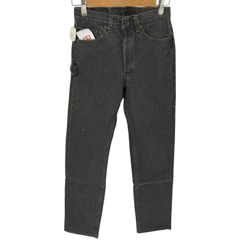 リーバイス Levis 90S 93年製 USA製 552刻印 サンアンジェロ工場 501 先染めブラックデニム ミントコンディション メンズ W28 L34