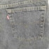 リーバイス Levis 90S 93年製 USA製 552刻印 サンアンジェロ工場 501 先染めブラックデニム ミントコンディション メンズ W28 L34
