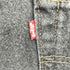 リーバイス Levis 90S 93年製 USA製 552刻印 サンアンジェロ工場 501 先染めブラックデニム ミントコンディション メンズ W28 L34