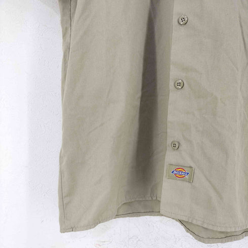 ディッキーズ Dickies S/S ワークシャツ メンズ import:M