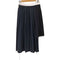 ザラ ZARA ストライプ柄アシンメトリープリーツデザインスカート レディース JPN:XS