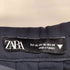 ザラ ZARA ストライプ柄アシンメトリープリーツデザインスカート レディース JPN:XS