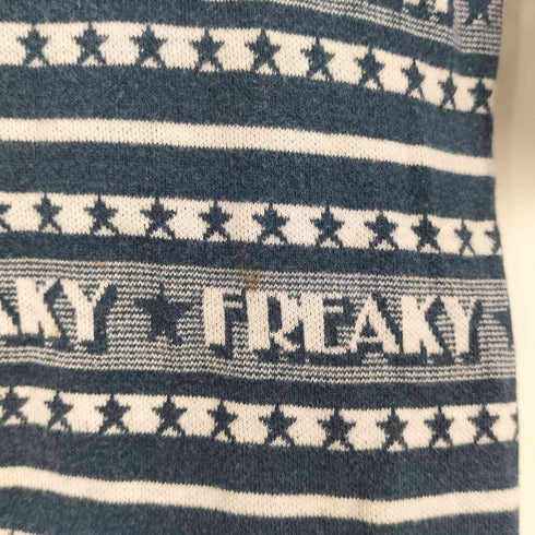 ヒステリックグラマー HYSTERIC GLAMOUR 90s FREAKY スキッパー コットン ニットポロシャツ レディース FREE