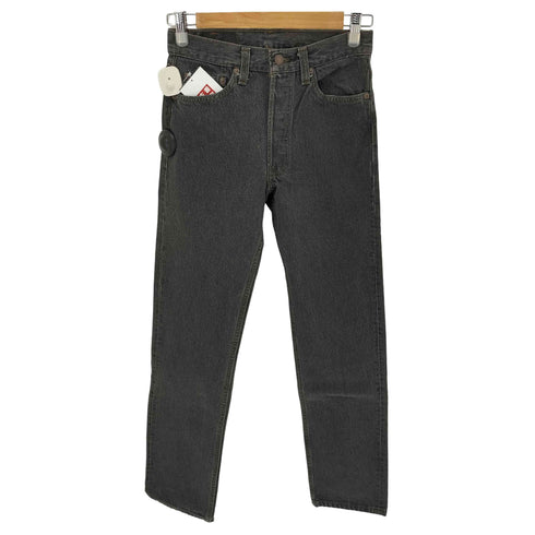 リーバイス Levis 90S 93年製 USA製 552刻印 サンアンジェロ工場 501 先染めブラックデニム ミントコンディション メンズ W28 L34
