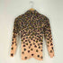 ヒステリックグラマー HYSTERIC GLAMOUR 90s ピック柄 ロングスリーブ ポロシャツ レディース FREE
