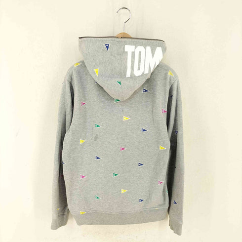 トミー TOMMY フラッグ フルジップパーカー メンズ import:L