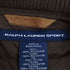 ラルフローレンスポーツ RALPH LAUREN SPORT ロゴ刺繍 スウェード切替 ダブルジップ キルティングベスト レディース import:XS