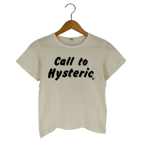 ヒステリックス HYSTERICS Call to Hysterics 背面キャラクタープリント Tシャツ レディース 130