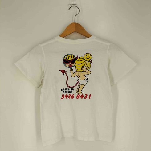 ヒステリックス HYSTERICS Call to Hysterics 背面キャラクタープリント Tシャツ レディース 130
