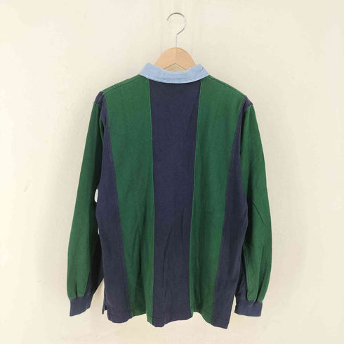 ブルックスブラザーズ BROOKS BROTHERS 香港製 バイカラー L/S ポロシャツ メンズ import:M