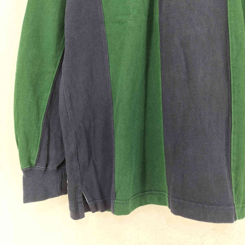 ブルックスブラザーズ BROOKS BROTHERS 香港製 バイカラー L/S ポロシャツ メンズ import:M
