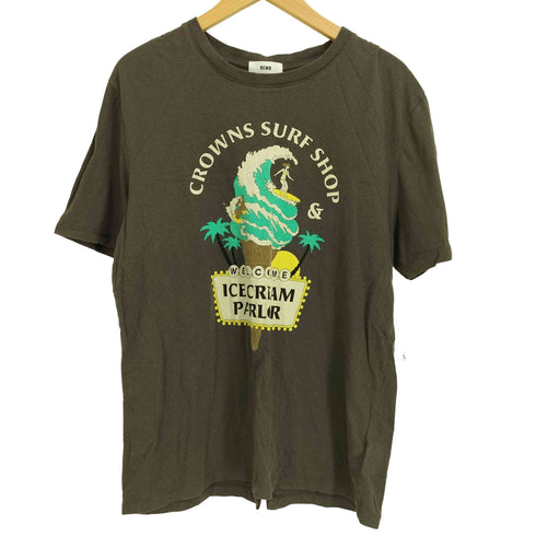 ロデオクラウンズワイドボウル RCWB/RODEO CROWNS WIDE BOWL アイスクリームサーフTシャツ レディース FREE