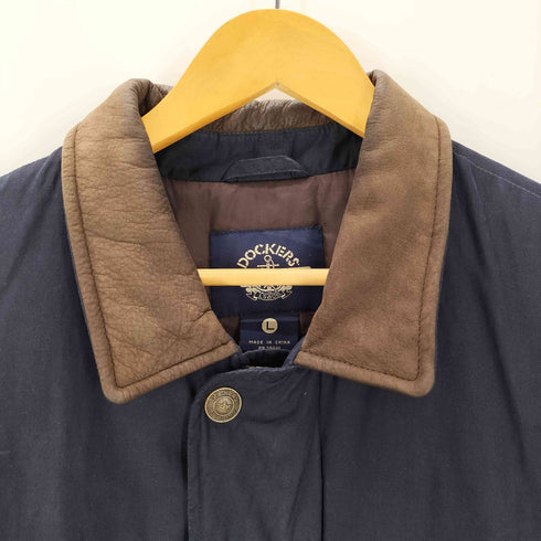 ドッカーズ DOCKERS 襟レザー切替 中綿ジャケット メンズ JPN:L