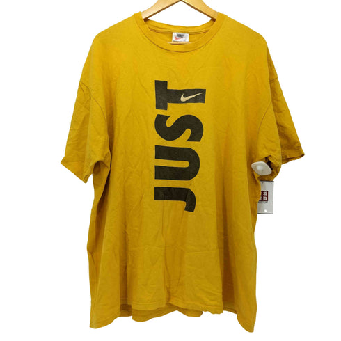 ナイキ NIKE 90-2000s USA製 白タグ JUST DO IT 両面プリント ショートスリーブクルーネックTシャツ メンズ import:XL