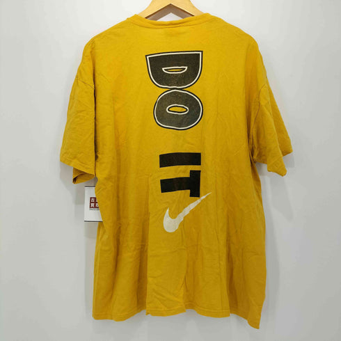 ナイキ NIKE 90-2000s USA製 白タグ JUST DO IT 両面プリント ショートスリーブクルーネックTシャツ メンズ import:XL