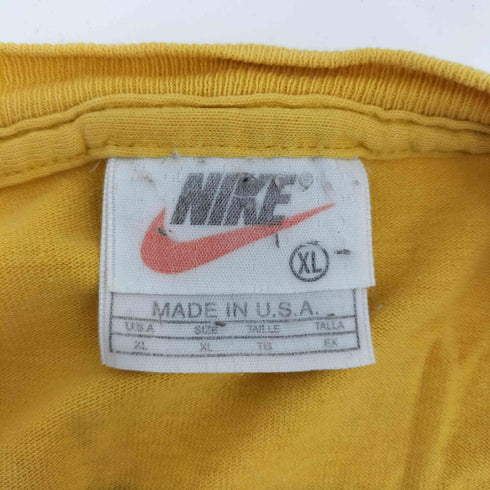 ナイキ NIKE 90-2000s USA製 白タグ JUST DO IT 両面プリント ショートスリーブクルーネックTシャツ メンズ import:XL